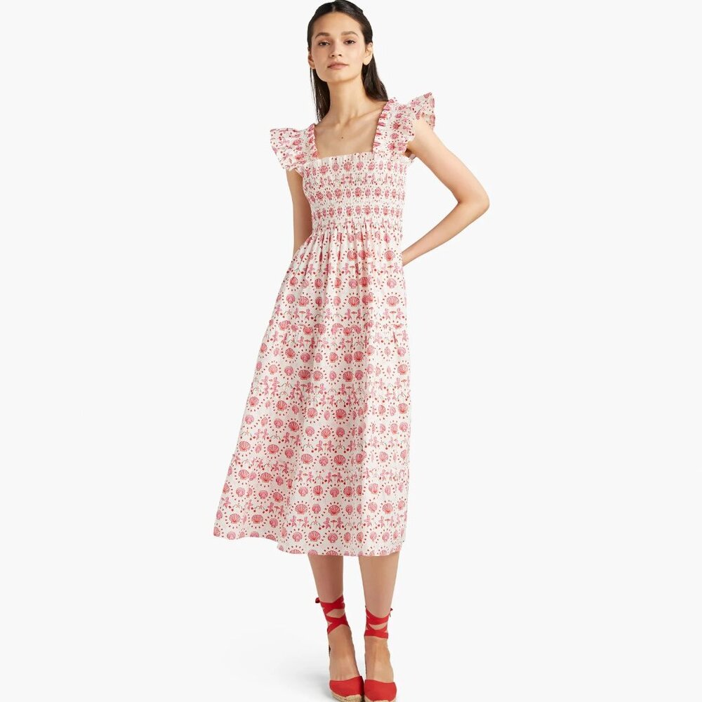 Hill House Home Ellie Nap Dress in Mermaid Seashell (XS)